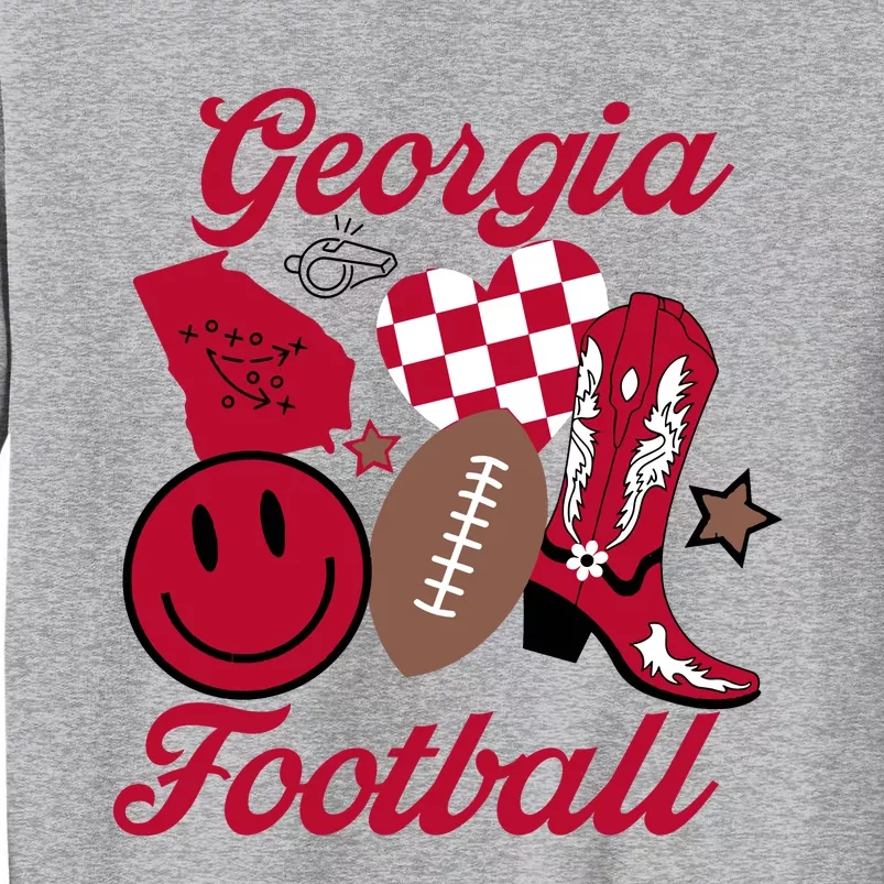 G.E.O.R.G.I.A Football Game Day Tall Sweatshirt