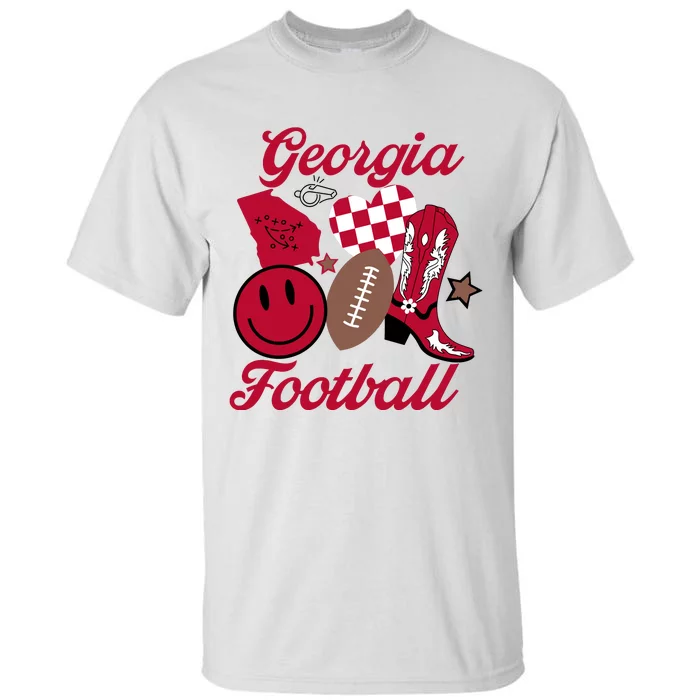 G.E.O.R.G.I.A Football Game Day Tall T-Shirt