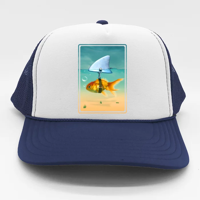 Gold Fish Trucker Hat