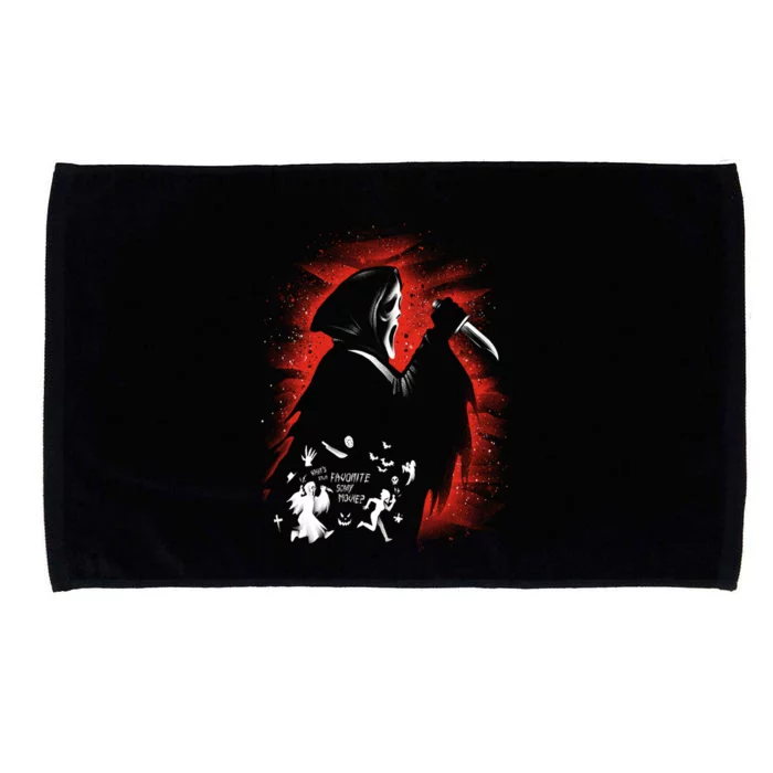 Ghost Face Halloween Microfiber Hand Towel