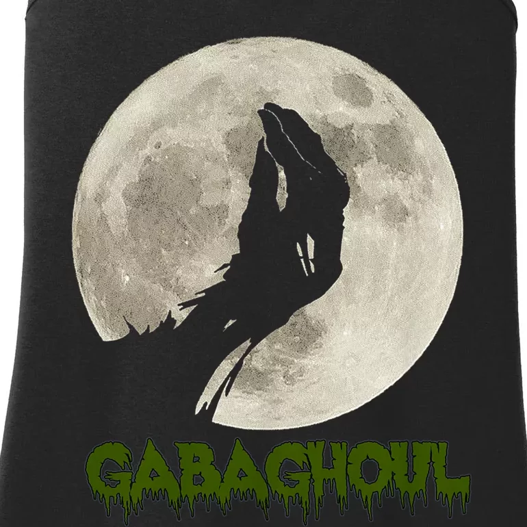 Gabaghoul Funny Hand Moon Halloween Ladies Essential Tank