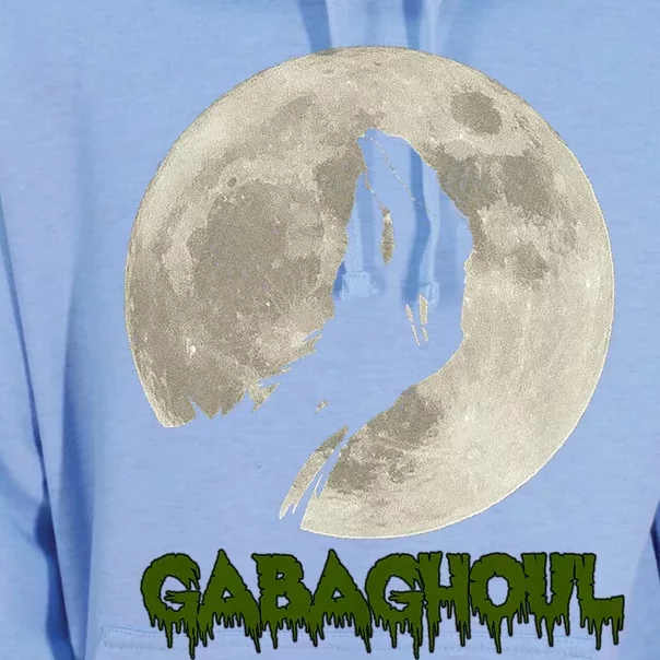 Gabaghoul Funny Hand Moon Halloween Unisex Surf Hoodie