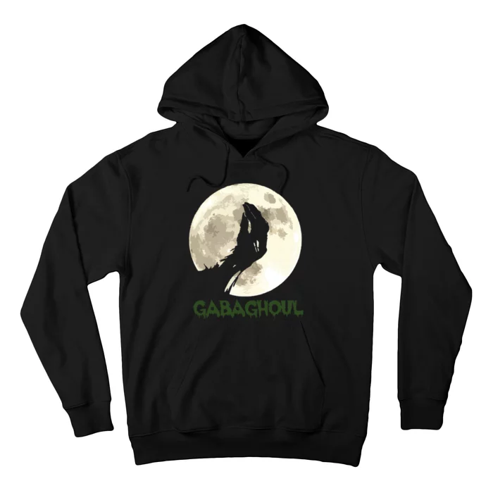 Gabaghoul Funny Hand Moon Halloween Hoodie