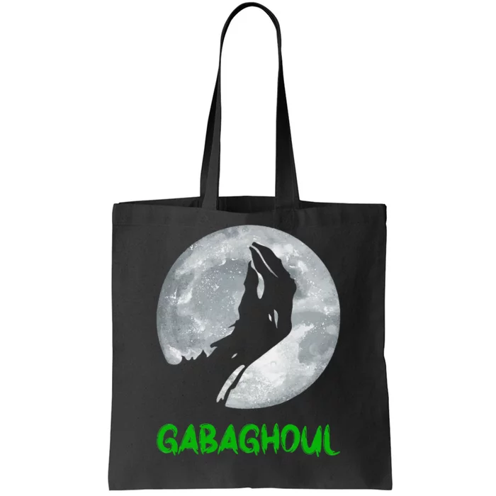 Gabaghoul Funny Hand Moon Halloween Gift Tote Bag