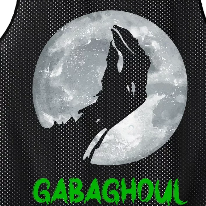 Gabaghoul Funny Hand Moon Halloween Mesh Reversible Basketball Jersey Tank