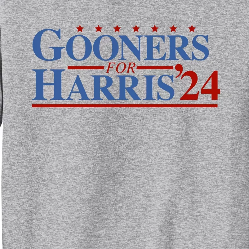 Gooners For Harris 24 Tall Sweatshirt