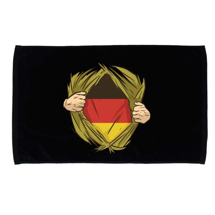 Germany Flag Hero Microfiber Hand Towel