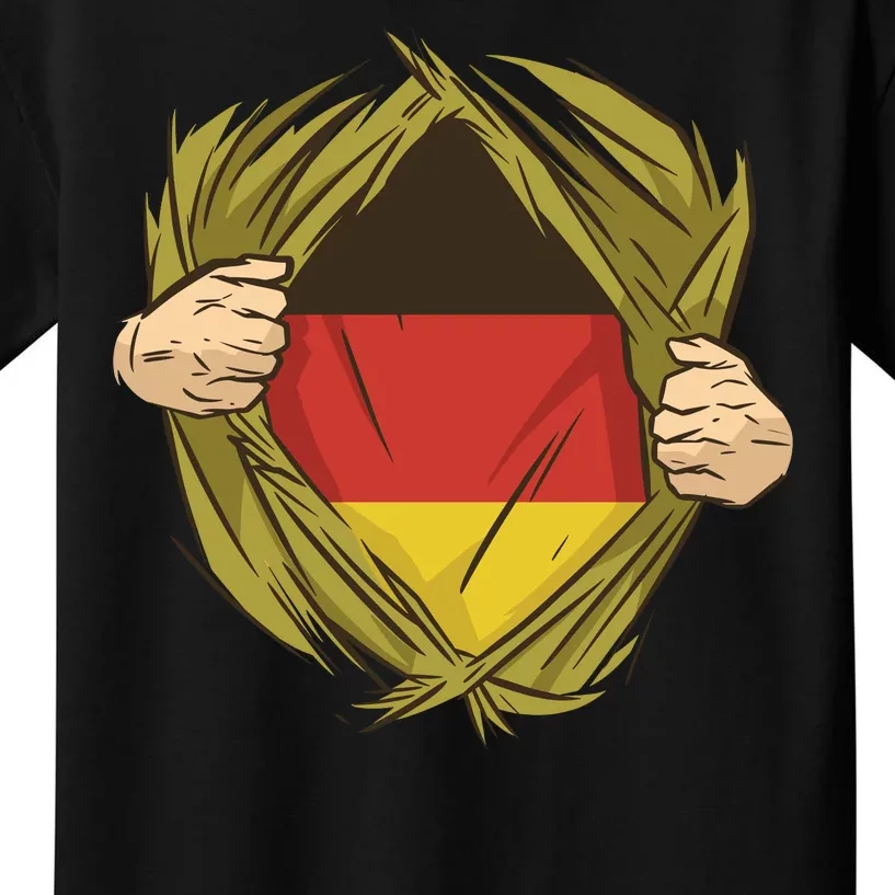 Germany Flag Hero Kids T-Shirt