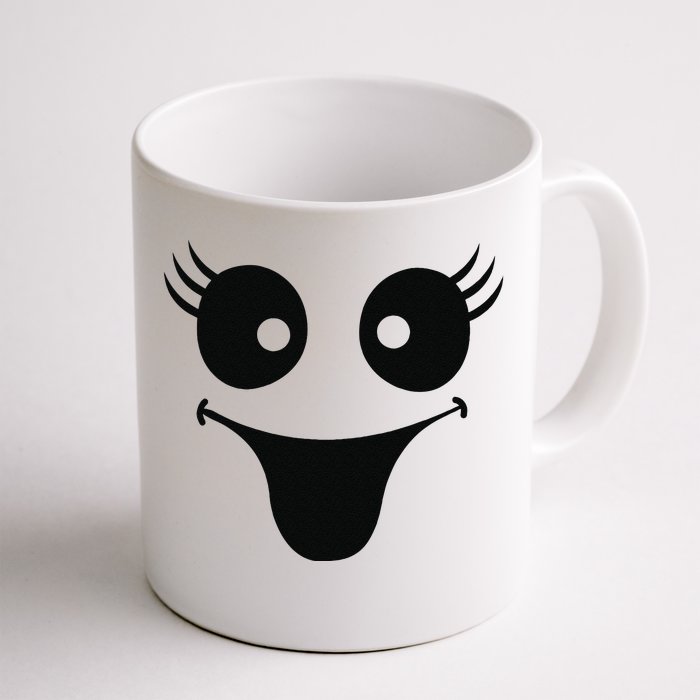 Ghost Face Halloween Front & Back Coffee Mug