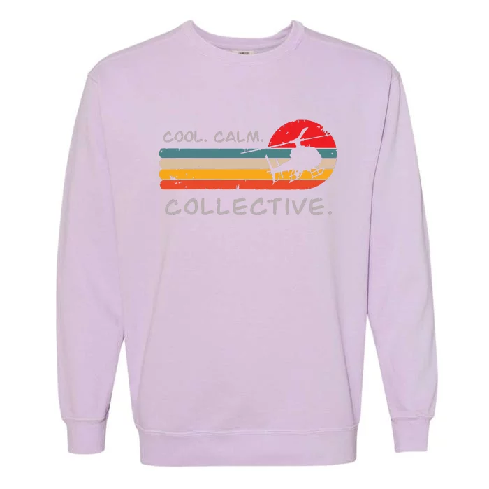 Gift For Helicopter Pilots Garment-Dyed Sweatshirt