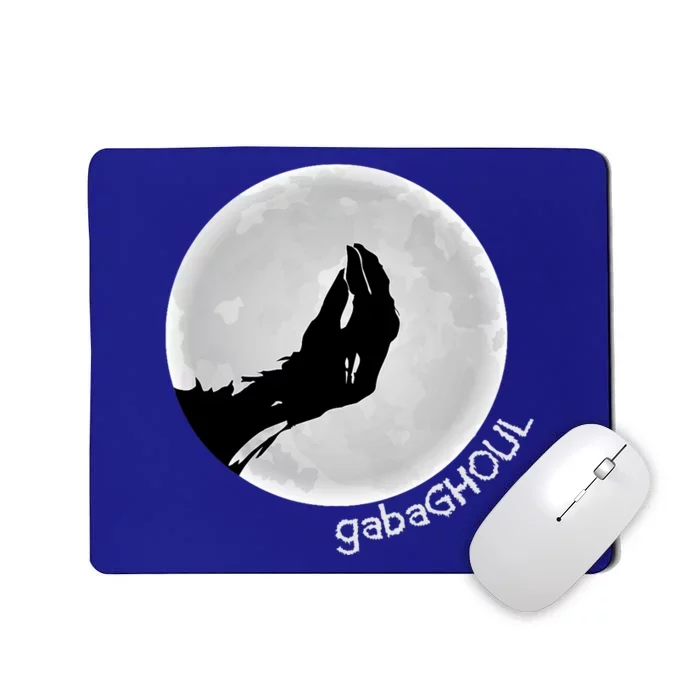 Gabaghoul Funny Italian Halloween Ghoul Ghost Mousepad