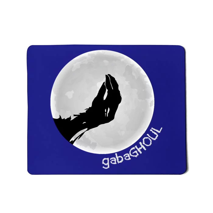 Gabaghoul Funny Italian Halloween Ghoul Ghost Mousepad