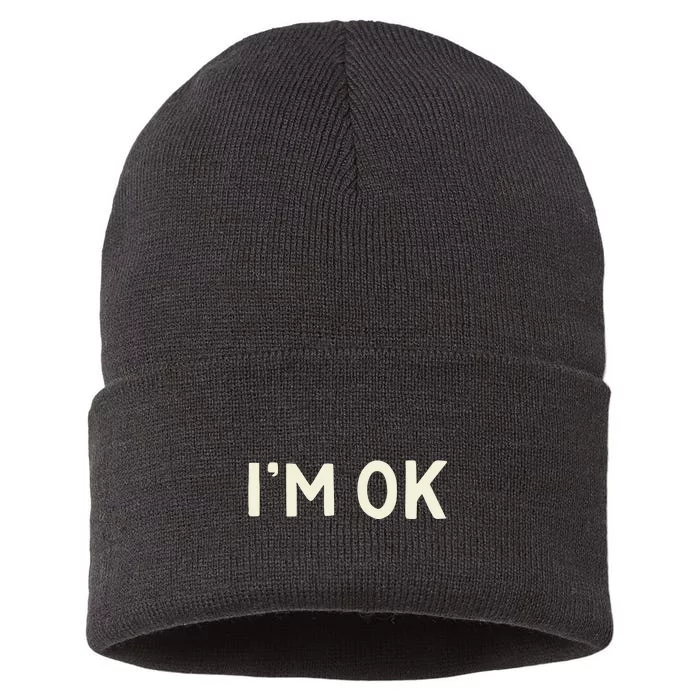 Got Funny IM Oklahoma Sustainable Knit Beanie