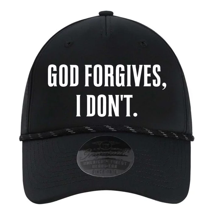 God Forgives I Don't Goth Punk Expression Gift Performance The Dyno Cap