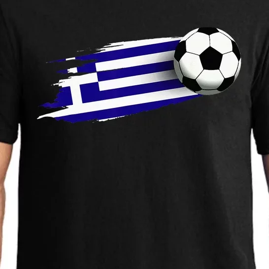 Greece Flag Jersey Greek Soccer Team Greek Pajama Set