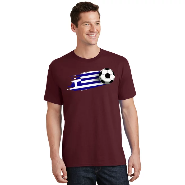 Greece Flag Jersey Greek Soccer Team Greek T-Shirt