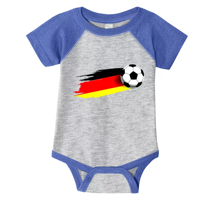 Germany Flag Jersey German Soccer Team German Infant Baby Jersey Bodysuit