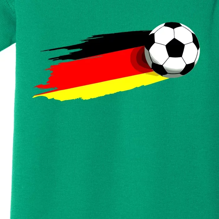 Germany Flag Jersey German Soccer Team German Baby Bodysuit