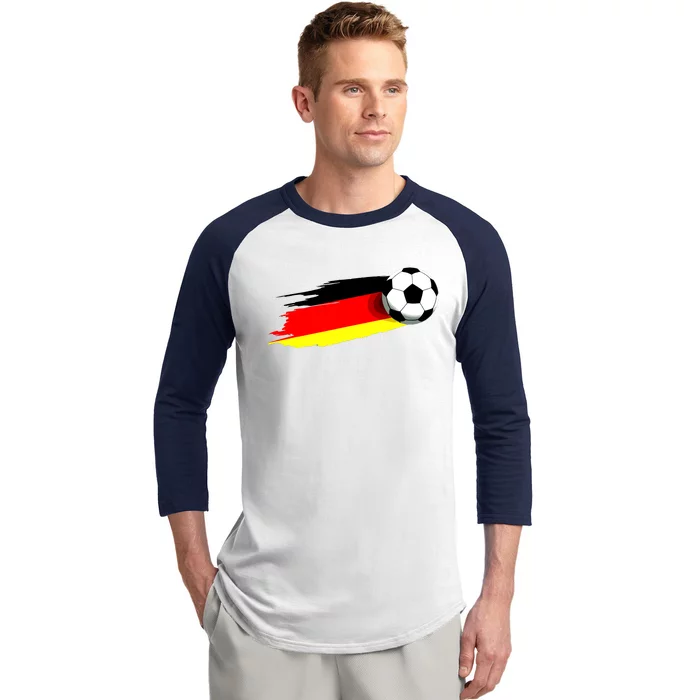 Germany Flag Jersey German Soccer Team German Baseball Sleeve Shirt