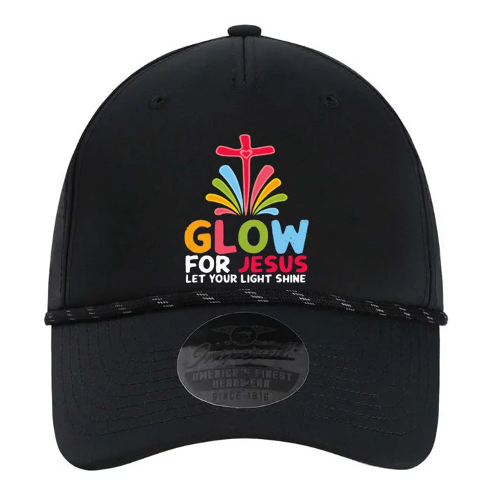 Glow For Jesus Let Your Light Shine Faith Cross Performance The Dyno Cap