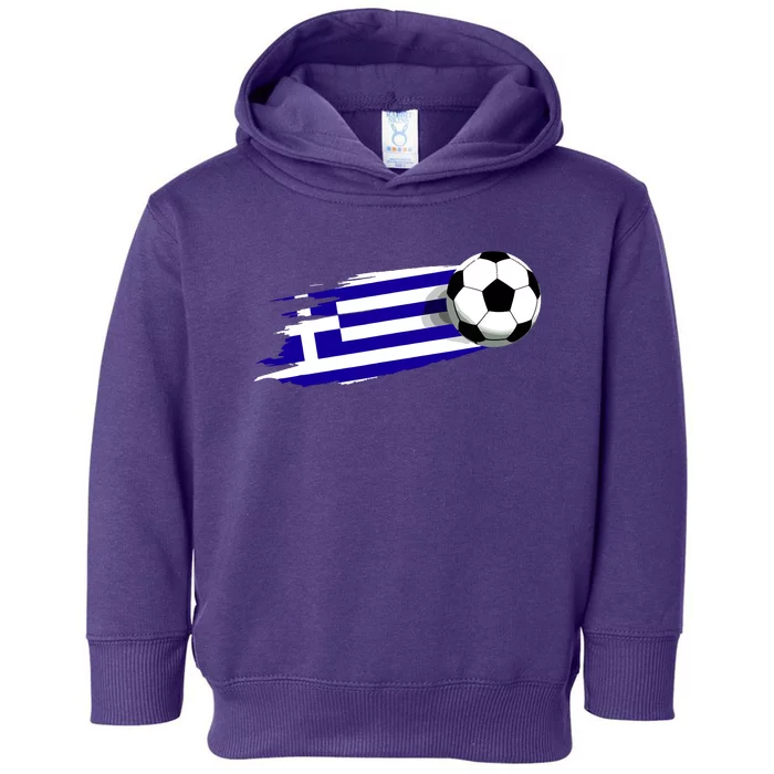 Greece Flag Jersey Greek Soccer Team Greek Toddler Hoodie