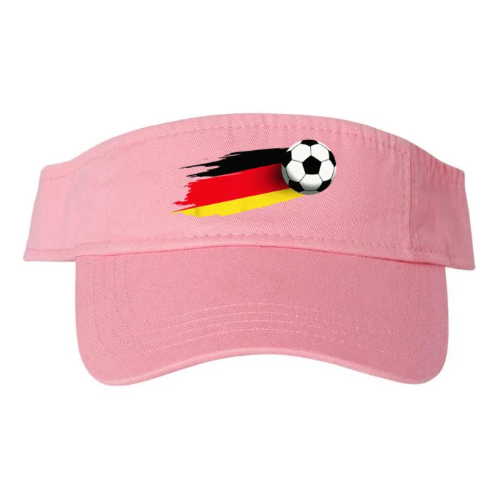 Germany Flag Jersey German Soccer Team German Valucap Bio-Washed Visor