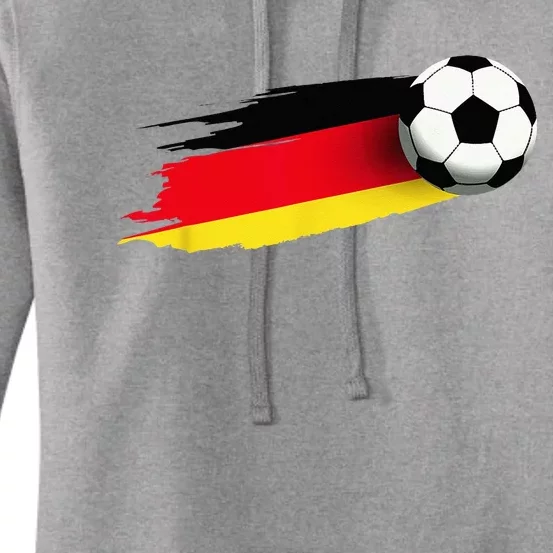 Germany Flag Jersey German Soccer Team German Women's Pullover Hoodie