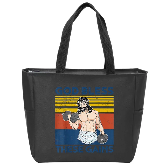 God Fidence Knowing I Can't but He can Christian Religious Zip Tote Bag