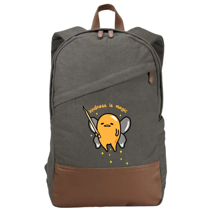 Gudetama Fairy Kindness Is Magic Cotton Canvas Backpack