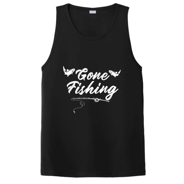 Gone Fishing | Love Fishing Performance Tank