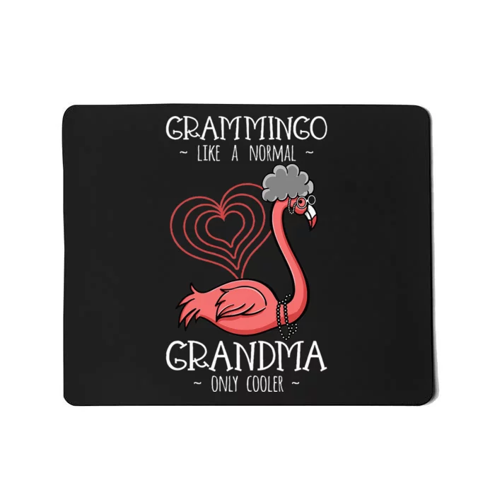 Grammingo Flamingo Lover Grandma Granny Grandmother Grandmom Mousepad