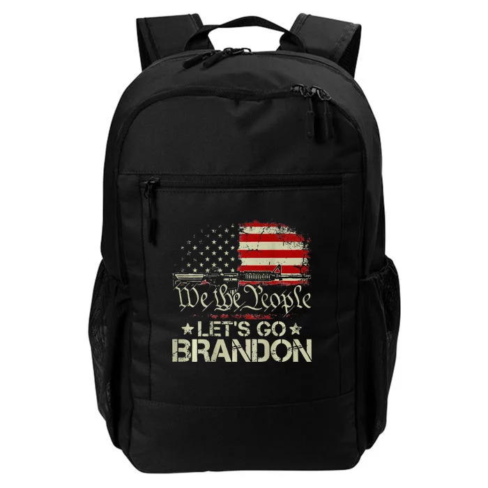 Gun Flag Lets Go Branson Brandon Lets Go Branson Daily Commute Backpack