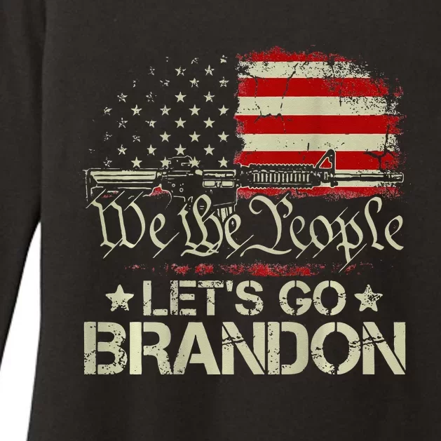 Gun Flag Lets Go Branson Brandon Lets Go Branson Womens CVC Long Sleeve Shirt