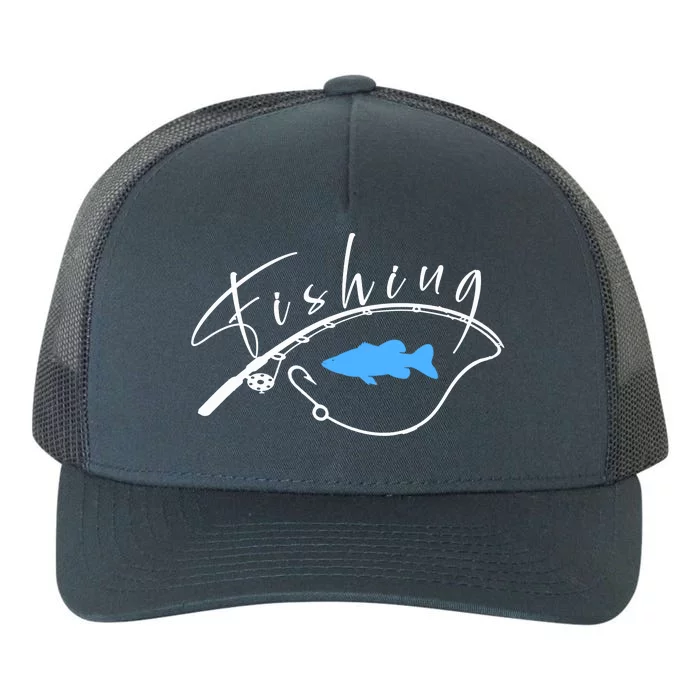 Gone Fishing | Love Fishing Yupoong Adult 5-Panel Trucker Hat