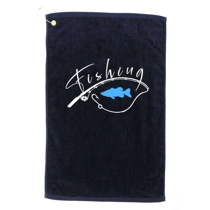 Gone Fishing | Love Fishing Platinum Collection Golf Towel