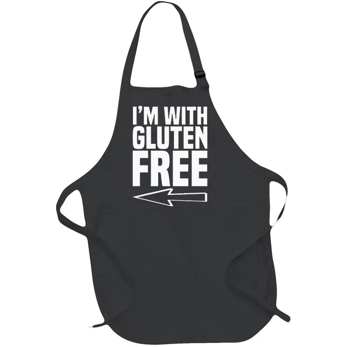 Gluten Free Lifestyle Wheat Celiac Disease Awareness Full-Length Apron With Pocket