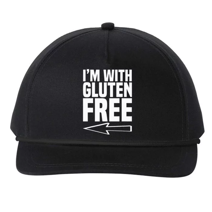 Gluten Free Lifestyle Wheat Celiac Disease Awareness Snapback Five-Panel Rope Hat