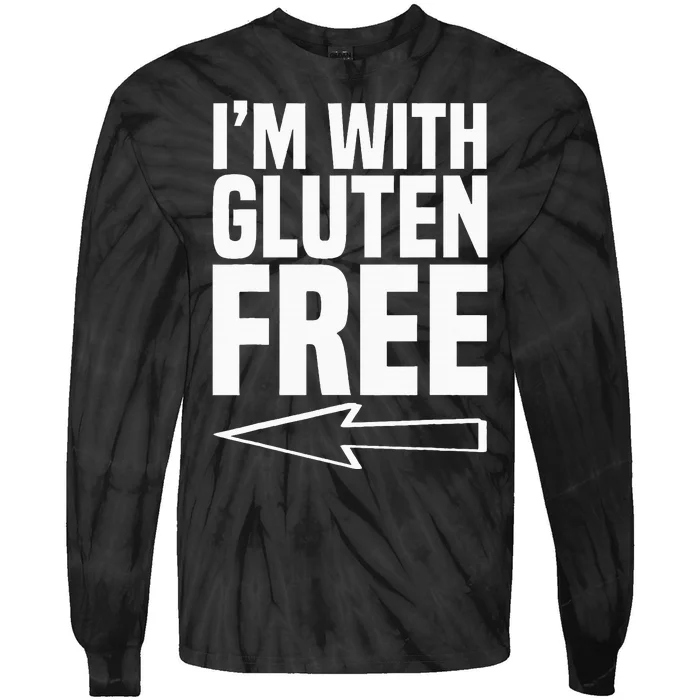 Gluten Free Lifestyle Wheat Celiac Disease Awareness Tie-Dye Long Sleeve Shirt