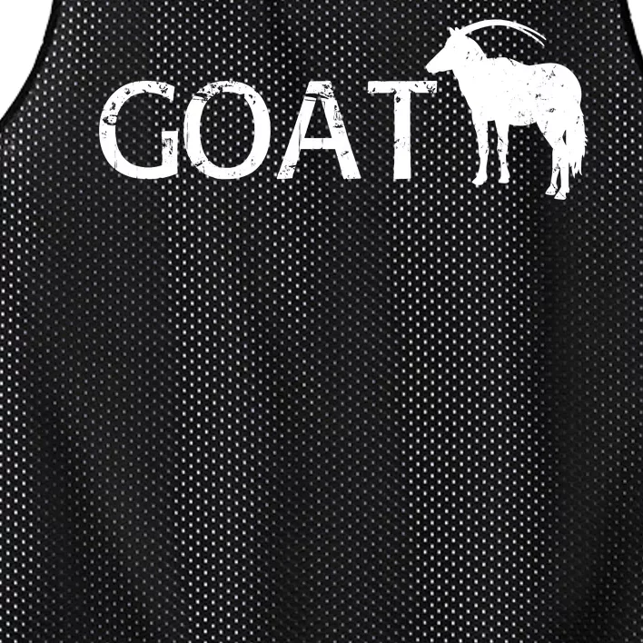 Goat Funny Logo Mesh Reversible Basketball Jersey Tank