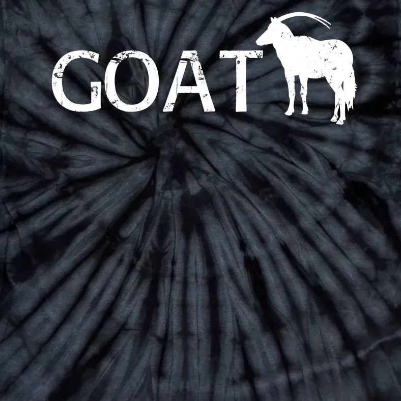 Goat Funny Logo Tie-Dye T-Shirt