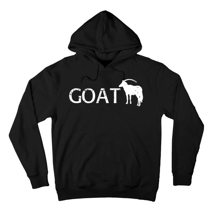 Goat Funny Logo Tall Hoodie