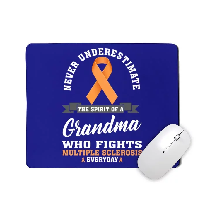 Grandma Fights Multiple Sclerosis Ms Warrior Gift Mousepad