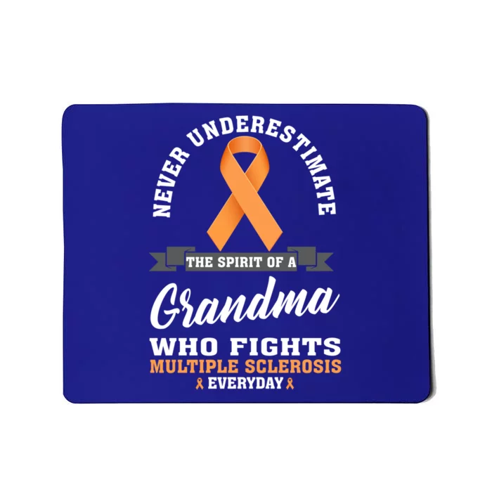 Grandma Fights Multiple Sclerosis Ms Warrior Gift Mousepad