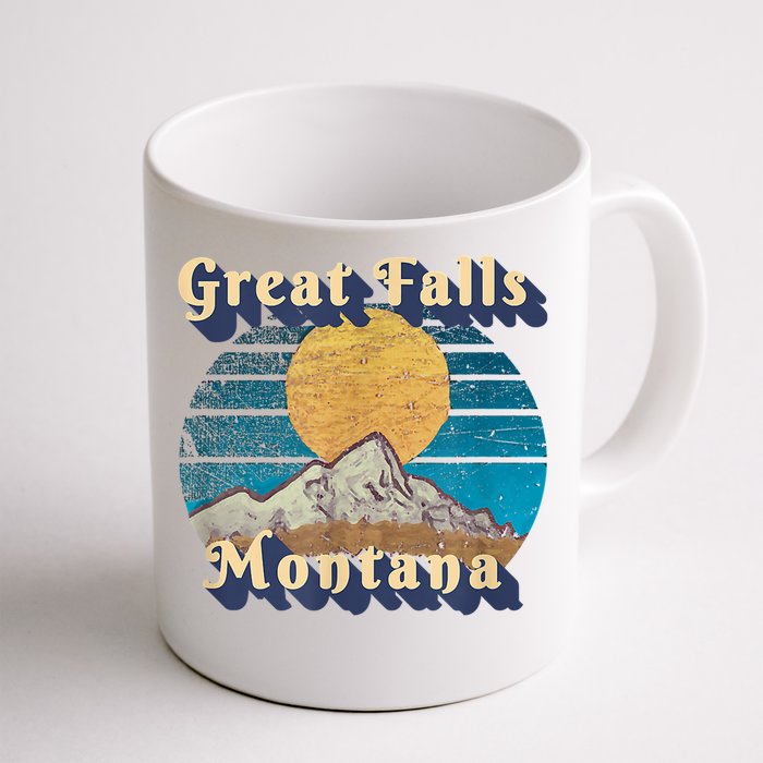 Great Falls Montana Front & Back Coffee Mug