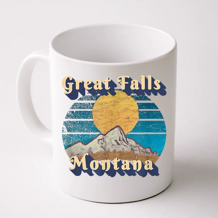 Great Falls Montana Front & Back Coffee Mug