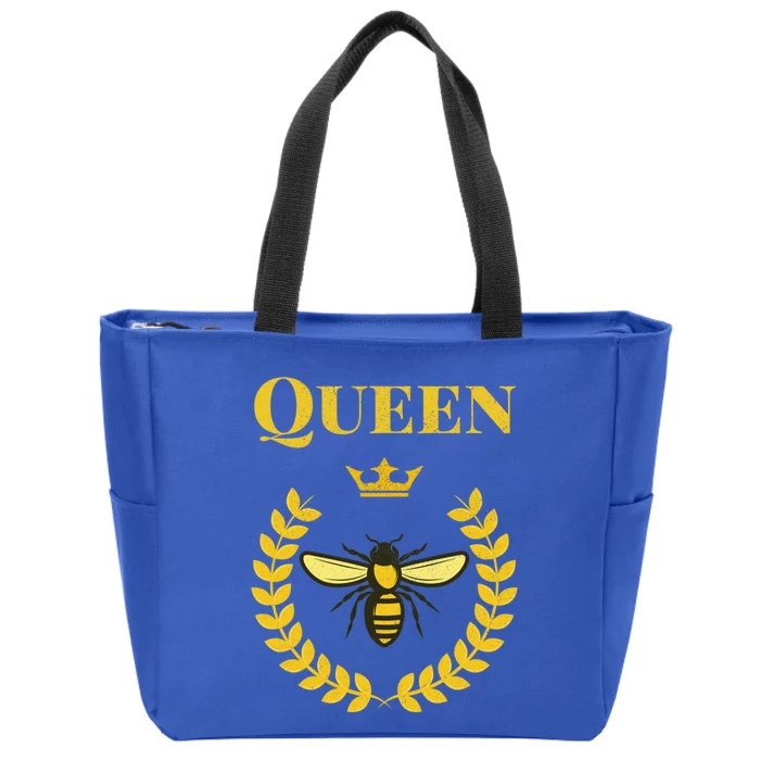 Gifts For Mom Gift Queen Bee Meaningful Gift Zip Tote Bag