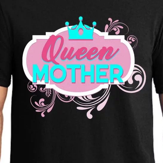 Gift For Mom Queen Mother Funny Mothers Day Mama Momma Mommy Pajama Set