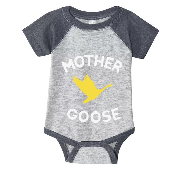 Gift For Mother Cute Funny Mother Goose Infant Baby Jersey Bodysuit