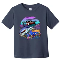 Gone Fishing Logo Toddler T-Shirt