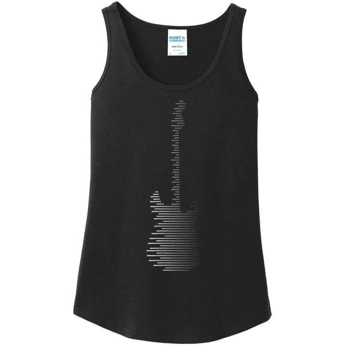 Guitar For Men Women Musician Guitarist Music Gift Ladies Essential Tank